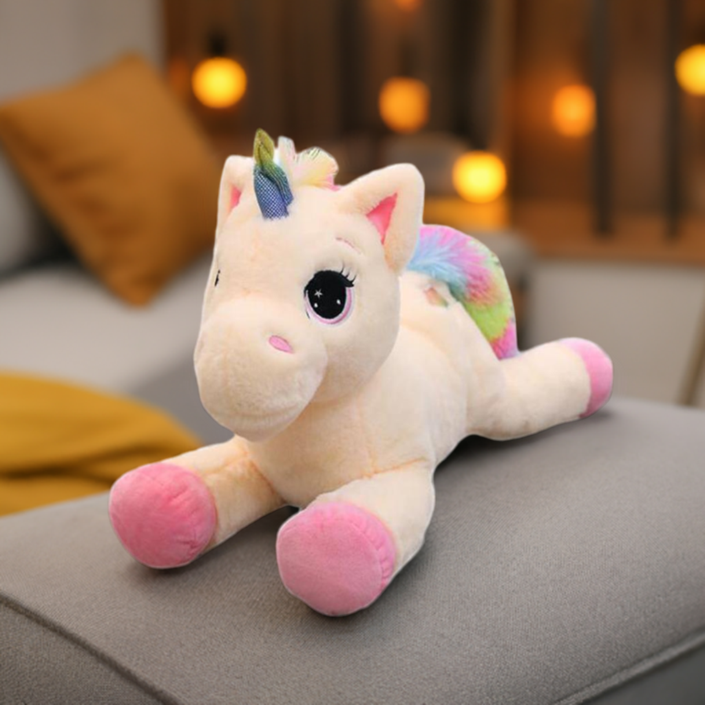 Georgie Porgy Children Plush Unicorn Velvet Cuddly Toy Animal Teddy Soft Toy 15 Inch Unicorn