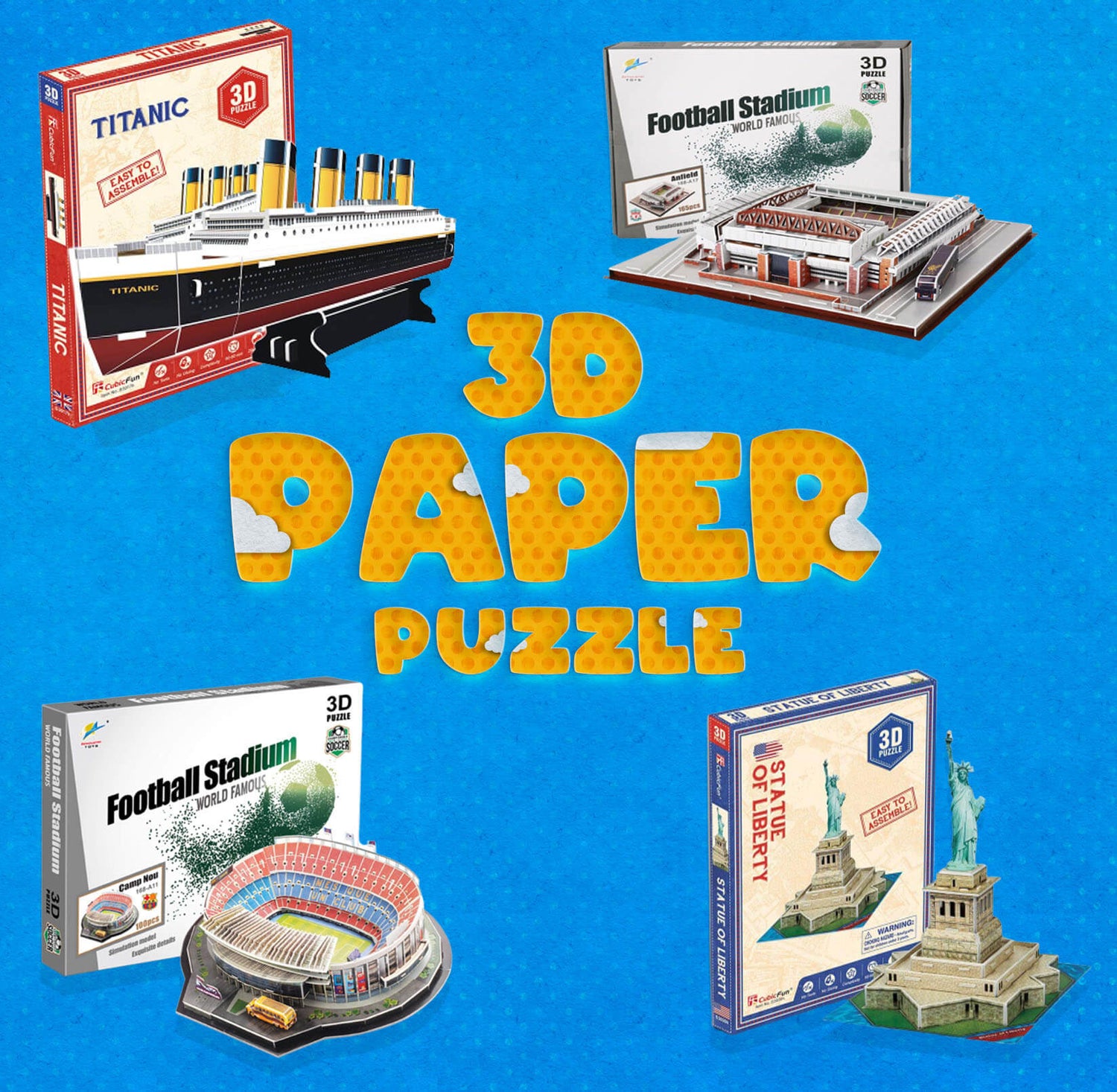 3D Paper Puzzles