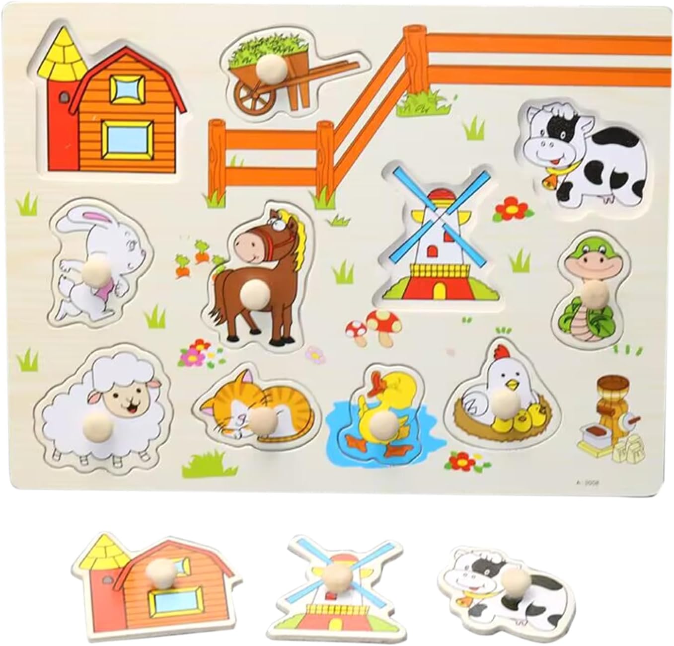 Animal Wooden Puzzles