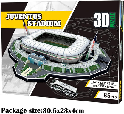 3D Football Stadium Puzzle Toy DIY Building Model Kits Construction Sets Jigsaw Puzzle - GeorgiePorgy