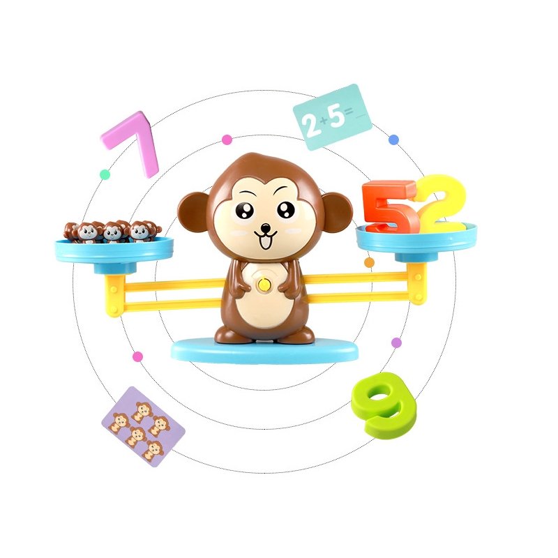 Rolling Monkey Balance Math Game freeshipping - GeorgiePorgy