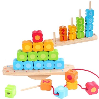 Wooden Abacus Beads freeshipping - GeorgiePorgy