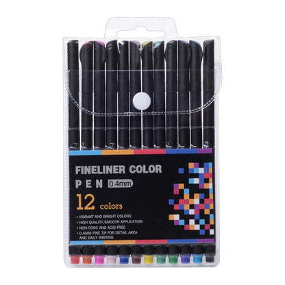 Fineliner Color Pen Set freeshipping - GeorgiePorgy