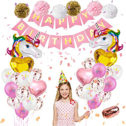 Unicorn Birthday Decorations freeshipping - GeorgiePorgy