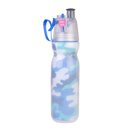 Mist Lock Spray Bottle Blue Camo 590ML - GeorgiePorgy