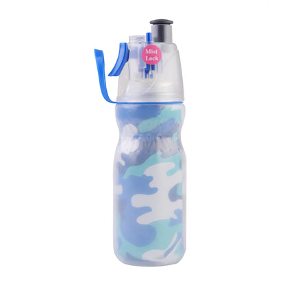 Mist Lock Spray Bottle Blue Camo 470ML - GeorgiePorgy