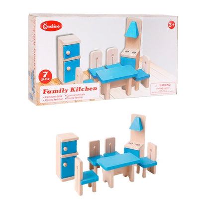 Miniature Dollhouse Furniture Pretend Toy freeshipping - GeorgiePorgy