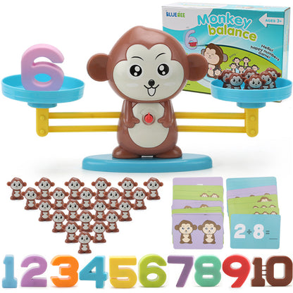 Rolling Monkey Balance Math Game - GeorgiePorgy