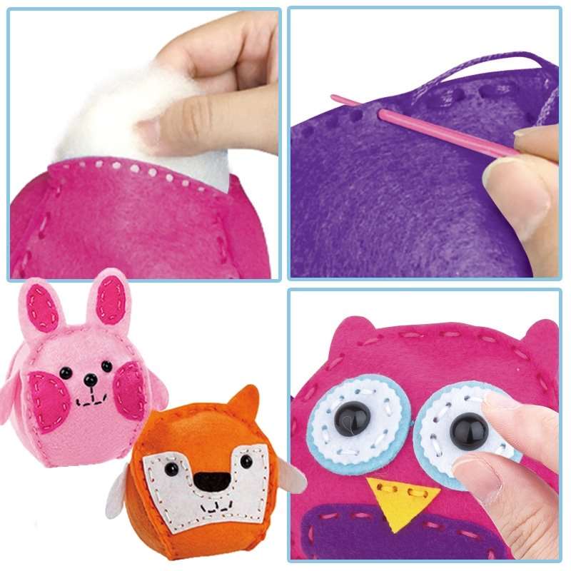 Felt Friends DIY Sewing Kit freeshipping - GeorgiePorgy