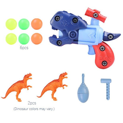 Toy Take Apart Dinosaur Shooting Game freeshipping - GeorgiePorgy