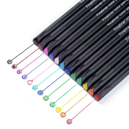 Fineliner Color Pen Set freeshipping - GeorgiePorgy