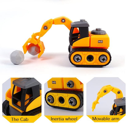 Toy Take Apart Construction Car Toy freeshipping - GeorgiePorgy