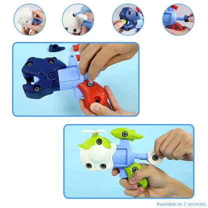 Toy Take Apart Dinosaur Shooting Game freeshipping - GeorgiePorgy