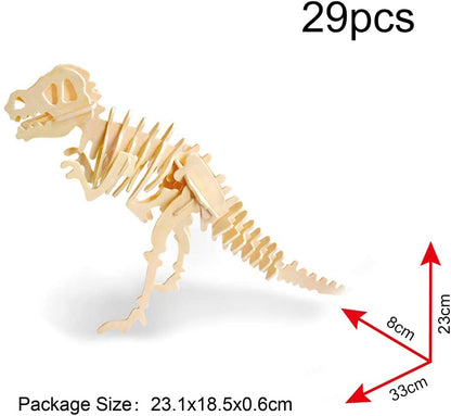 Robotime 3D Wooden Puzzle - JP203 Dinosaur freeshipping - GeorgiePorgy