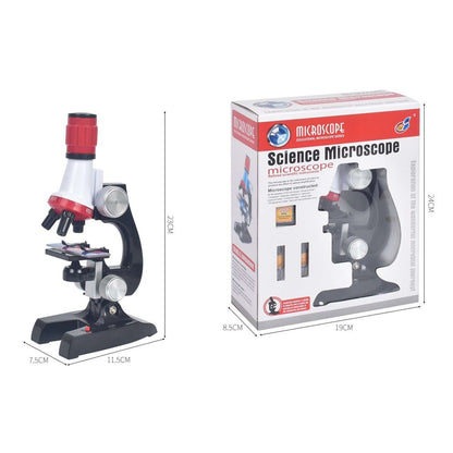 Kids Microscope 100x 400x 1200x Magnification with Slides freeshipping - GeorgiePorgy