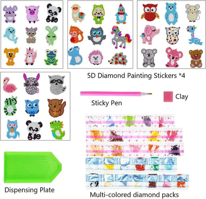 Diamond Painting Sticker DIY Kit - 36 Pack freeshipping - GeorgiePorgy