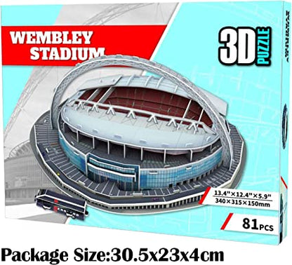 3D Football Stadium Puzzle Toy DIY Building Model Kits Construction Sets Jigsaw Puzzle - GeorgiePorgy