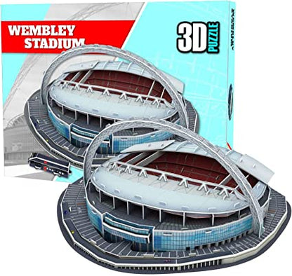 3D Football Stadium Puzzle Toy DIY Building Model Kits Construction Sets Jigsaw Puzzle - GeorgiePorgy