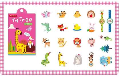 21pcs Kids Temporary Tattoos Stickers freeshipping - GeorgiePorgy