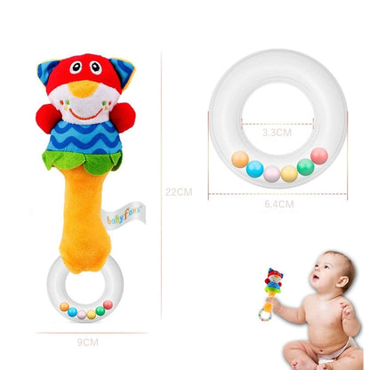 Soft Baby Rattle Shaker freeshipping - GeorgiePorgy