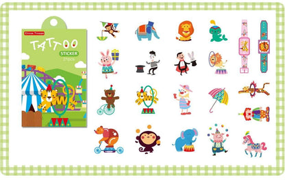 21pcs Kids Temporary Tattoos Stickers freeshipping - GeorgiePorgy