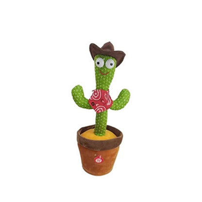 Singing and Dancing Cactus Funny Wriggle Soft Toy freeshipping - GeorgiePorgy