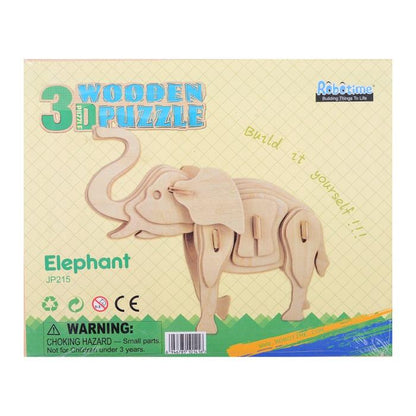 Robotime 3D Wooden Puzzle - JP215 Elephant freeshipping - GeorgiePorgy