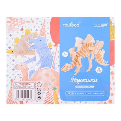 Robotime 3D Wooden Puzzle - JP221 Stegosaurus freeshipping - GeorgiePorgy