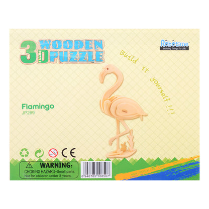 Robotime 3D Wooden Puzzle - JP269 Flamingo freeshipping - GeorgiePorgy