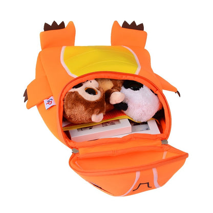 Orange Dinosaur Backpack freeshipping - GeorgiePorgy