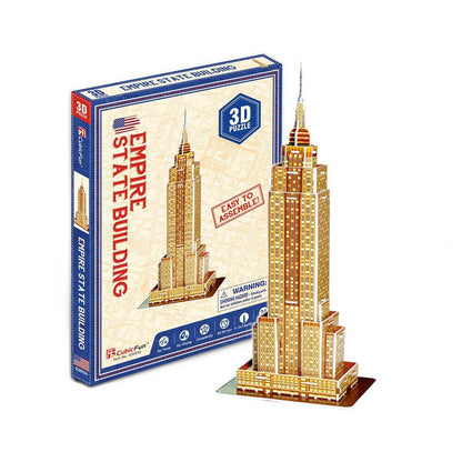 3D Empire State Building Jigsaw 24pcs freeshipping - GeorgiePorgy