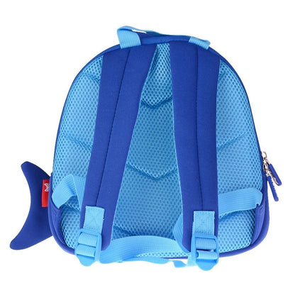 Nohoo Blue Side Face Shark Backpack freeshipping - GeorgiePorgy