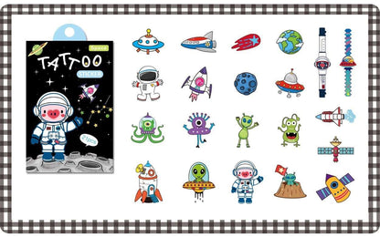 21pcs Kids Temporary Tattoos Stickers freeshipping - GeorgiePorgy