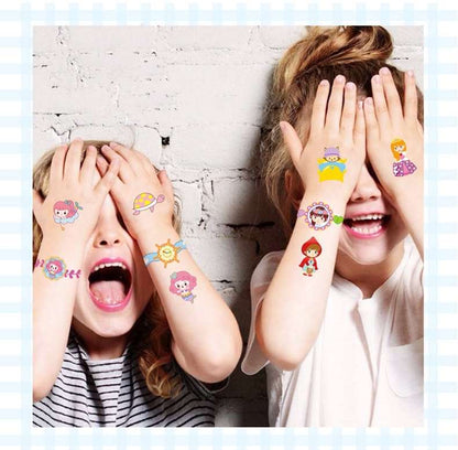 21pcs Kids Temporary Tattoos Stickers freeshipping - GeorgiePorgy