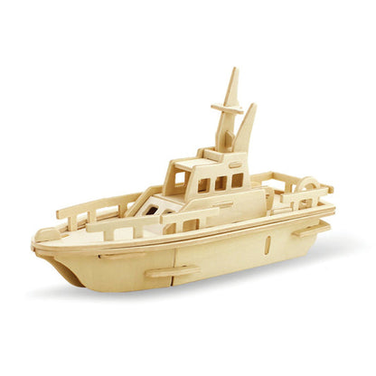 Robotime 3D Wooden Puzzle - JP294 Life boat - GeorgiePorgy