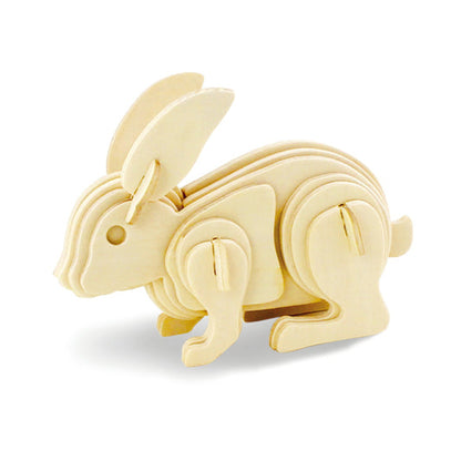 Robotime 3D Wooden Puzzle – JP223 Rabbit - GeorgiePorgy