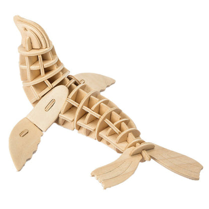 Robotime 3D Wooden Puzzle - JP276 Sea Lion - GeorgiePorgy