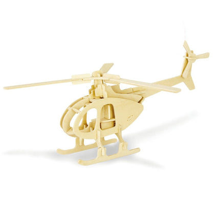 Robotime 3D Wooden Puzzle - JP233 Helicopter - GeorgiePorgy